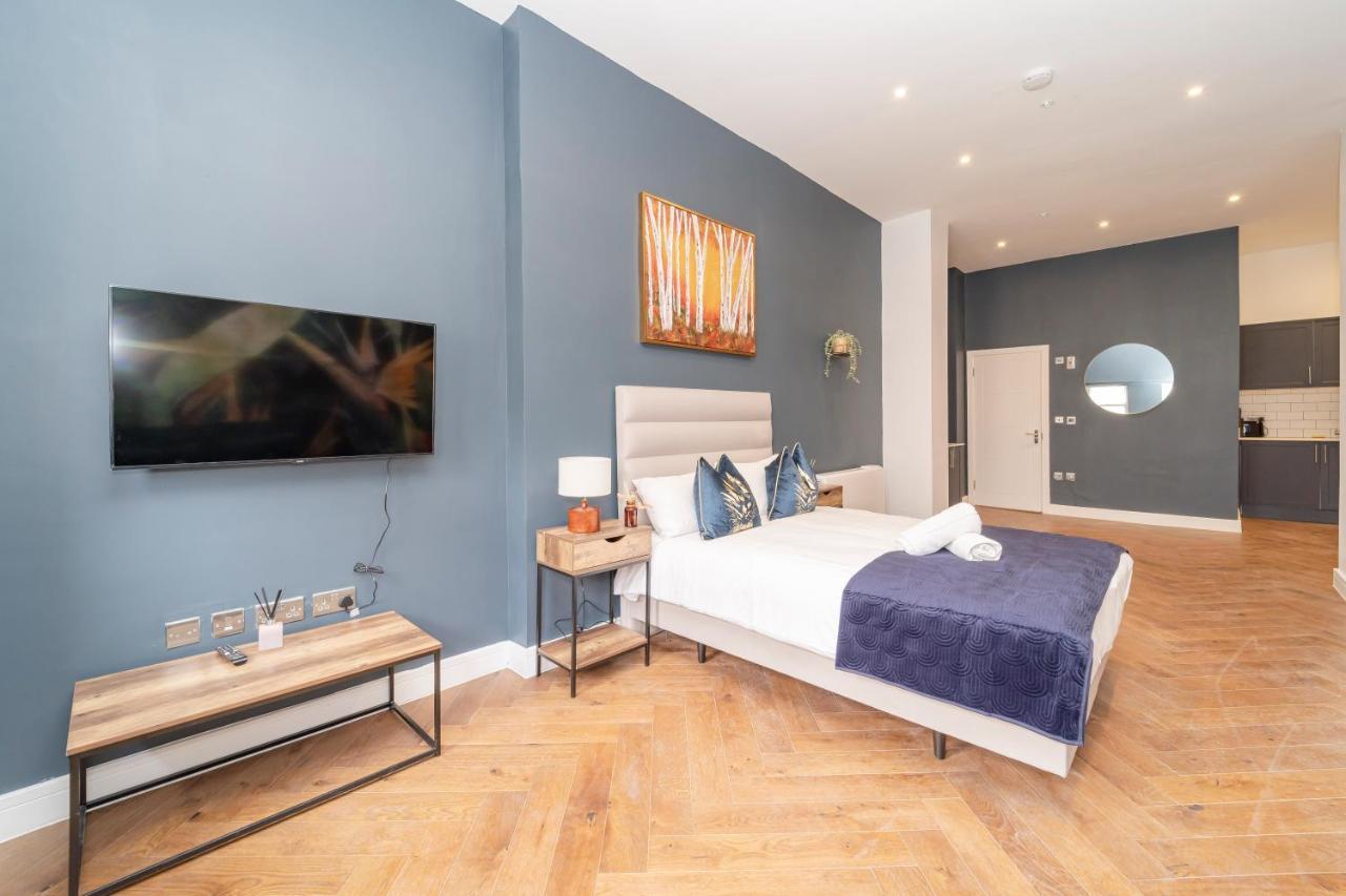 Morden Studio Flat Moments Away From Brighton Seafront Apartamento Exterior foto